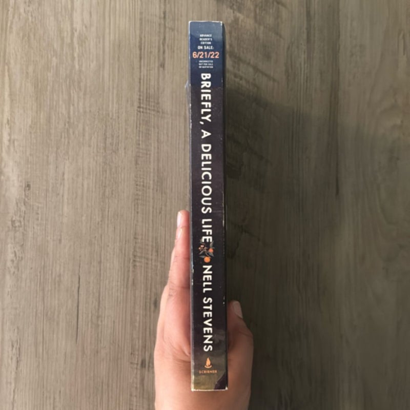 (ARC) Briefly, A Delicious Life by Nell Stevens