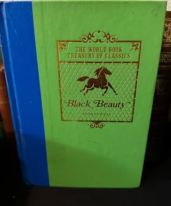 The World Book Treasury Of Classics "Black Beauty" Anna Sewell Collectible 1988