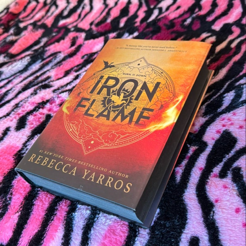 Iron Flame Special First Edition black sprayed edges