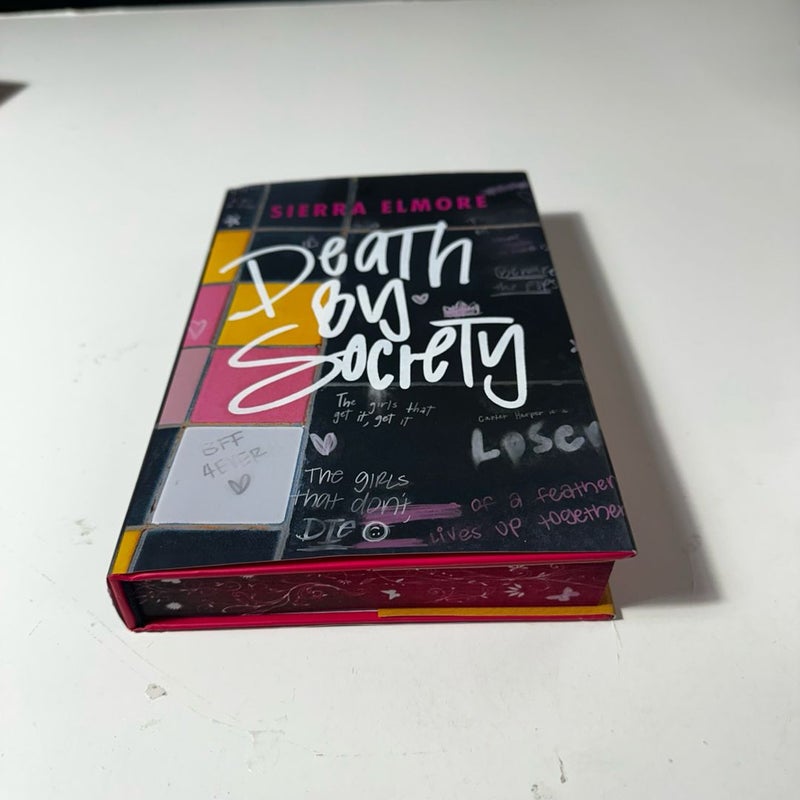 Death by Society (Signed sprayed edges Unplugged Book box edition)