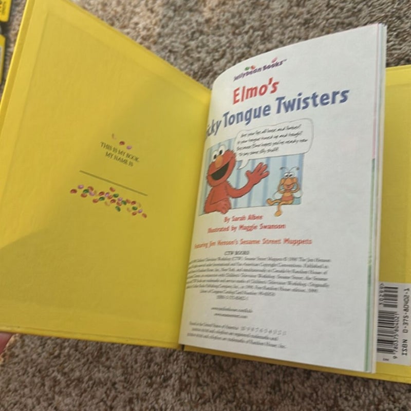 Elmo's Tricky Tongue Twisters Book