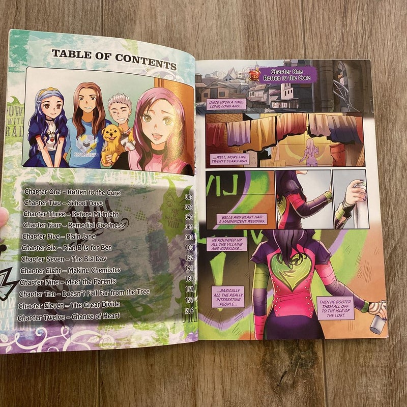 Disney Descendants Rotten To The Core Complete Graphic Novel