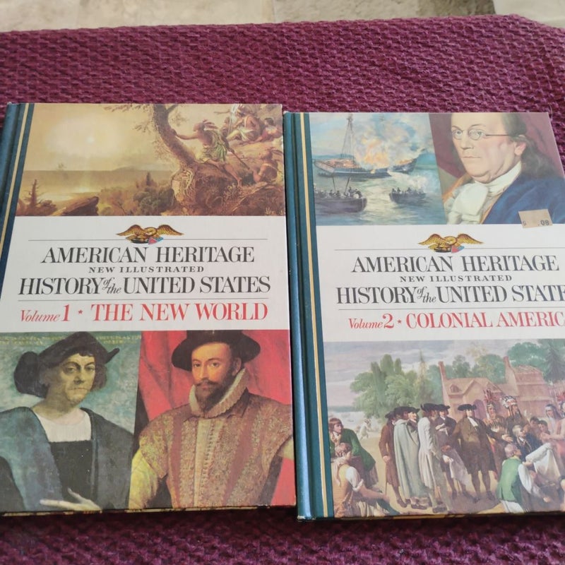 AmericAn Heritage New Illustrated History of the United States Bundle