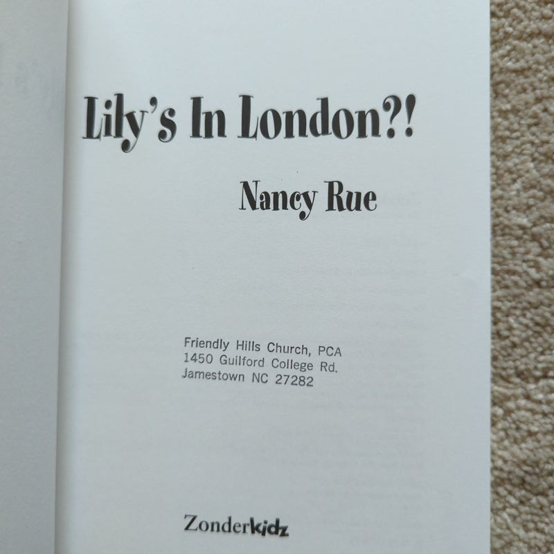 Lily's in London?!