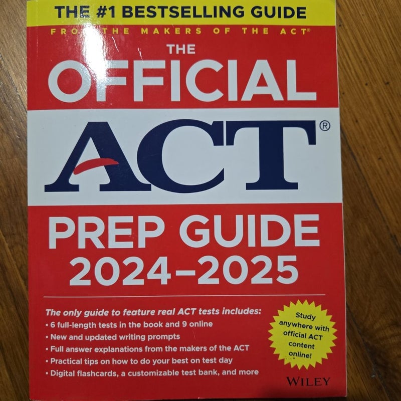 The Official ACT Prep Guide 2024-2025