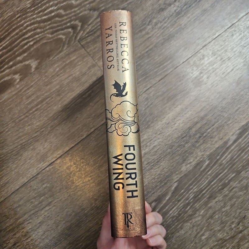 Fourth Wing (first edition, sprayed edges)