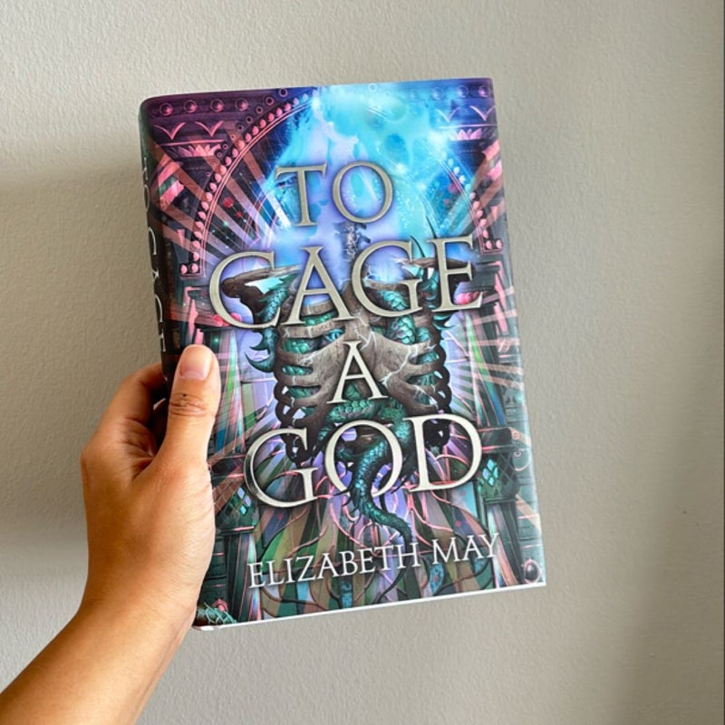 Illumicrate Signed To Cage a God Hardcover