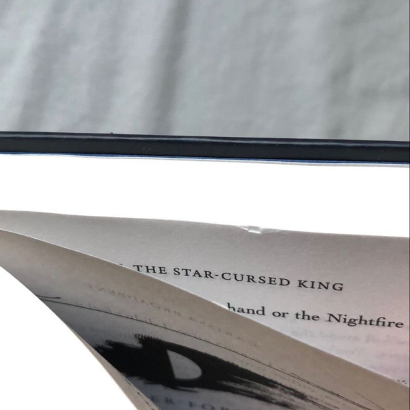 The Ashes and the Star-Cursed King SIGNED