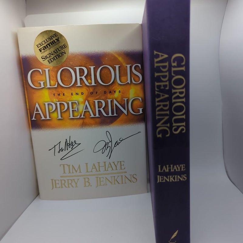 Glorious Appearing (Signed)