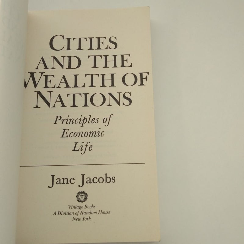 Cities and the Wealth of Nations