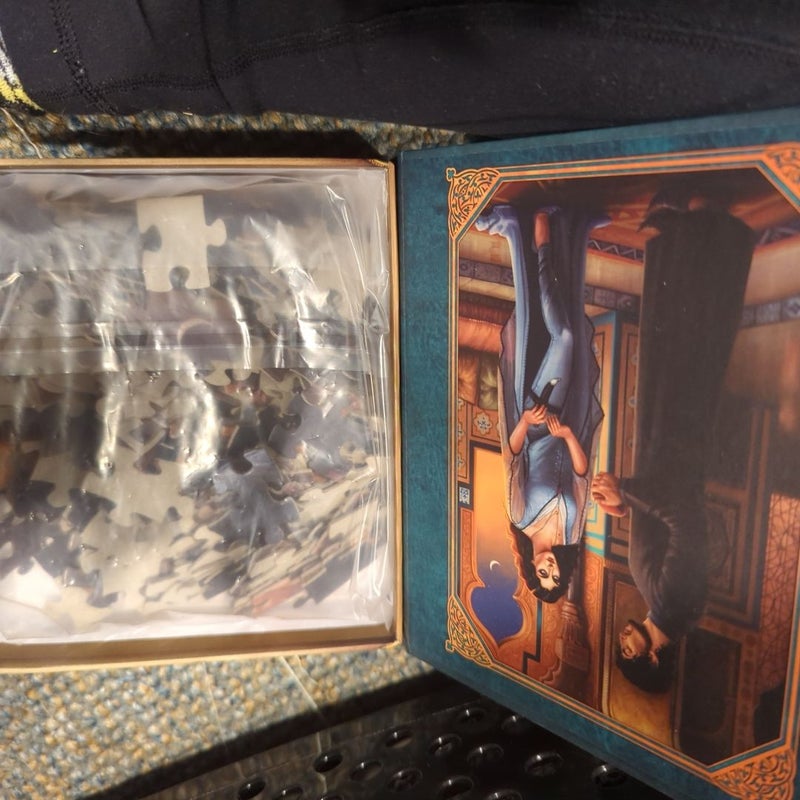 We hunt the flame bookosh puzzle