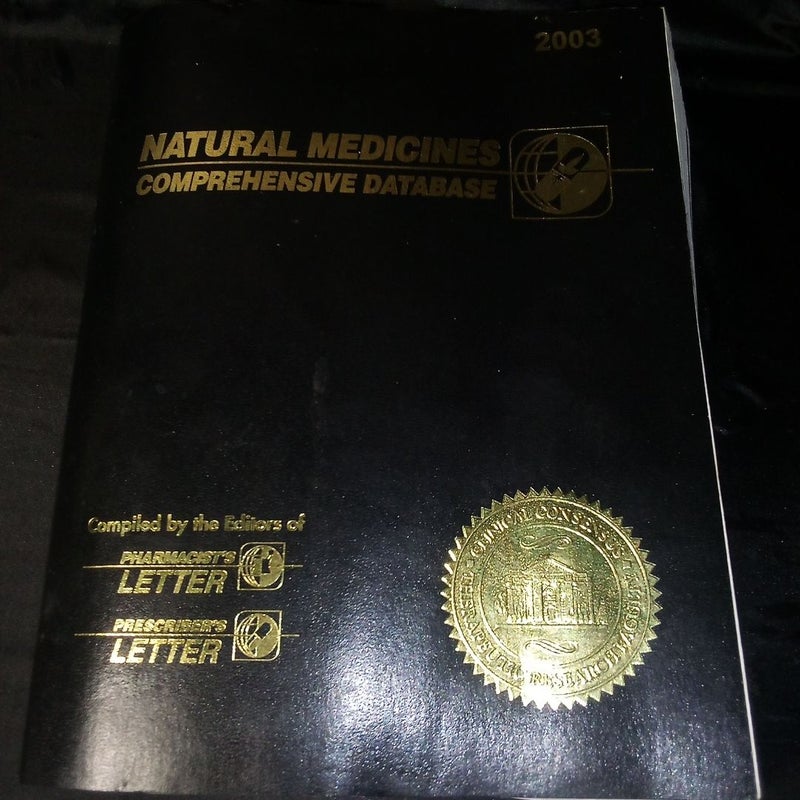 2003 natural medicines comprehensive database