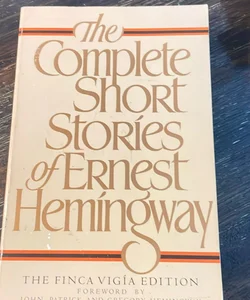 The complete short stories of Ernest Hemingway
