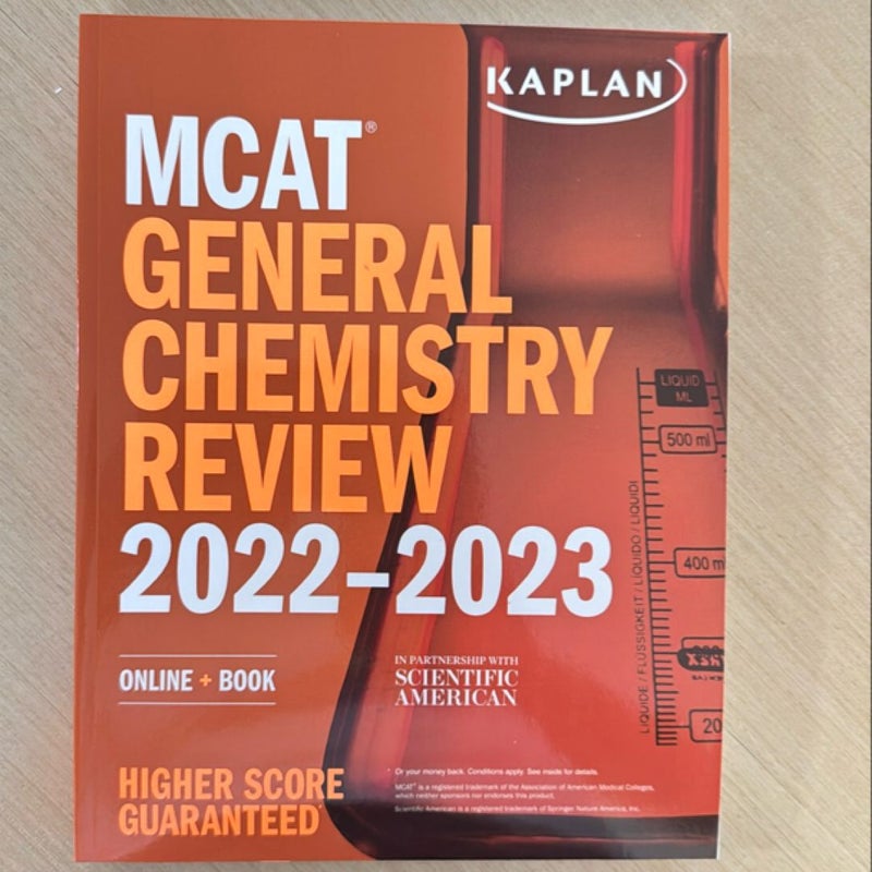 MCAT General Chemistry Review 2022-2023