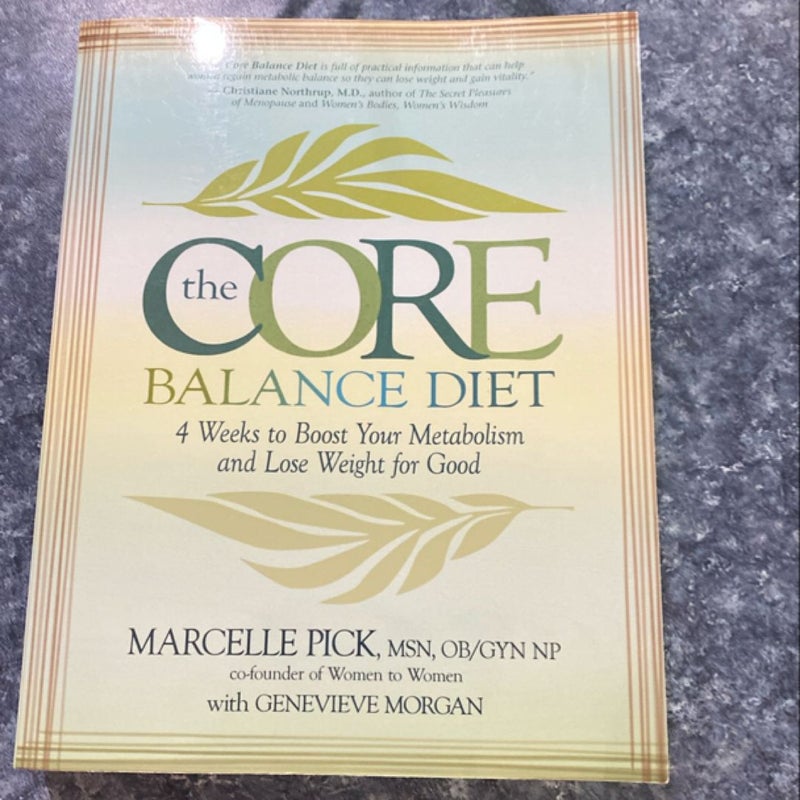 The Core Balance Diet