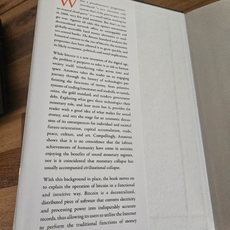 The Bitcoin Standard