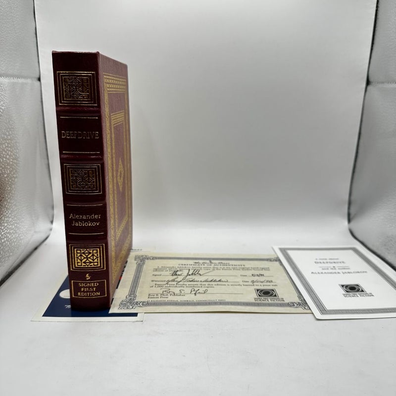 Deepdrive (Easton Press  Signed Numbered 1st Ed Sci-Fi w/COA 