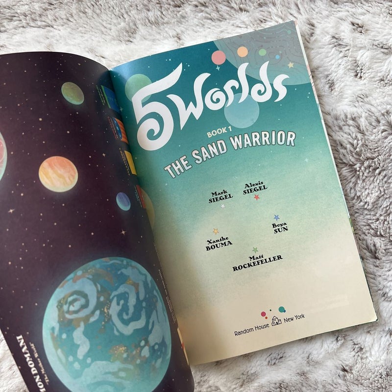 5 Worlds Book 1: the Sand Warrior