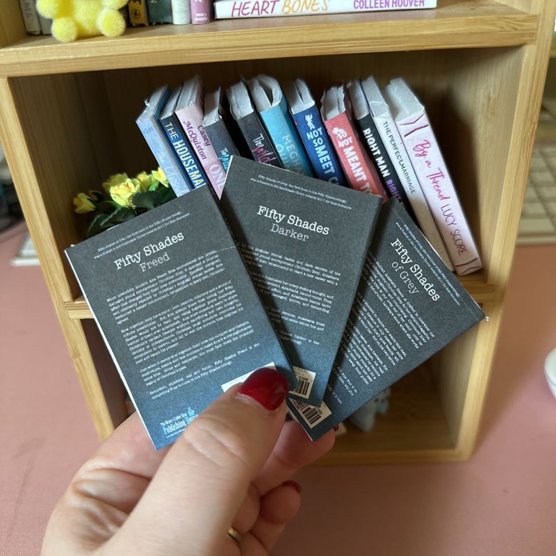 Fifty Shades MINI BOOK SERIES (NOT A REAL BOOK) 