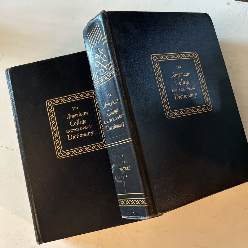 The American College Encyclopedic Dictionary (Set of 2 volumes)