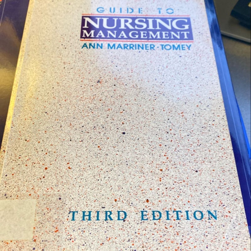 Guide to Nursing Management