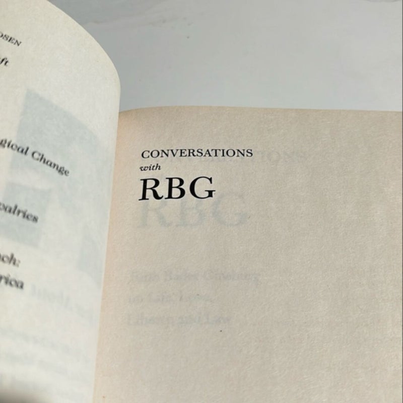 Conversations with RBG