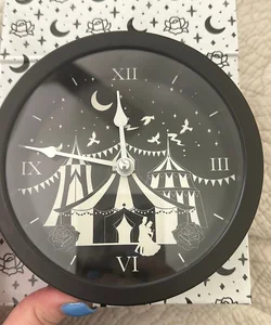 The night circus clock owlcrate 