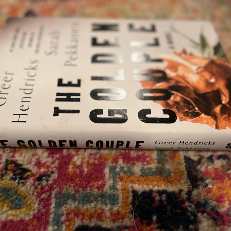 The Golden Couple Novel Hardcover VG