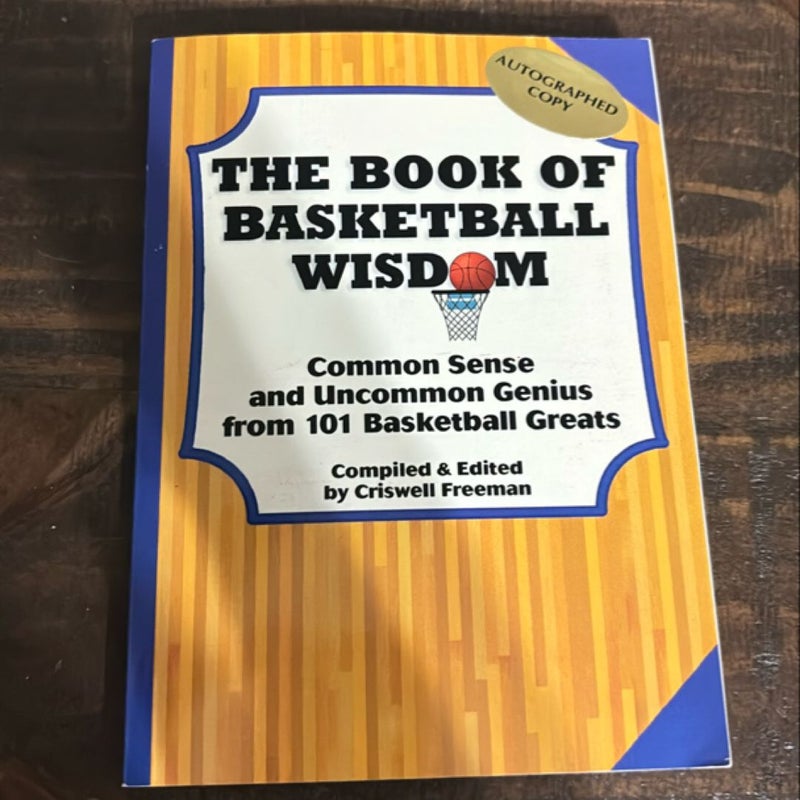 The Book of Basketball Wisdom