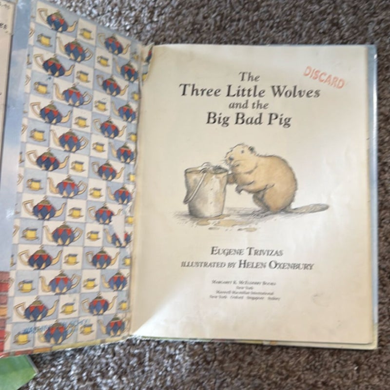 The Three Little Wolves and the Big Bad Pig