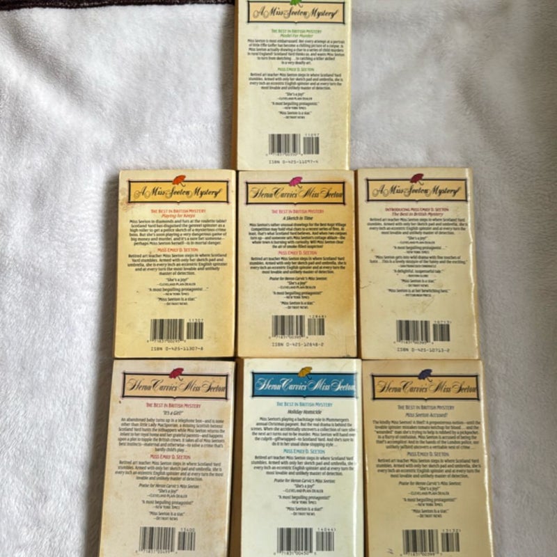 Miss Seeton vintage mystery bundle