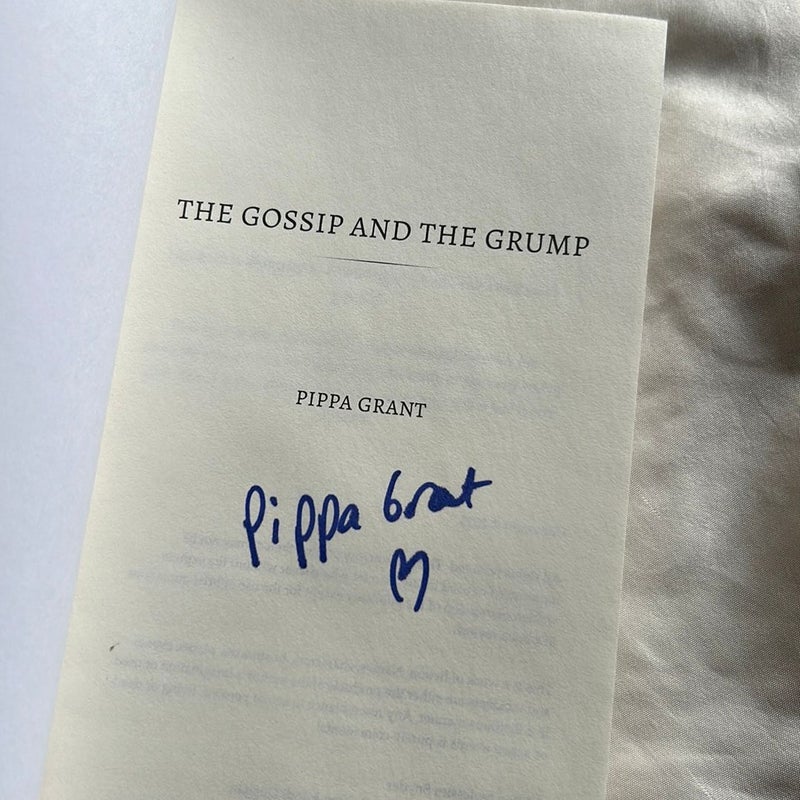 The Gossip and the Grump - Illustrated - SIGNED