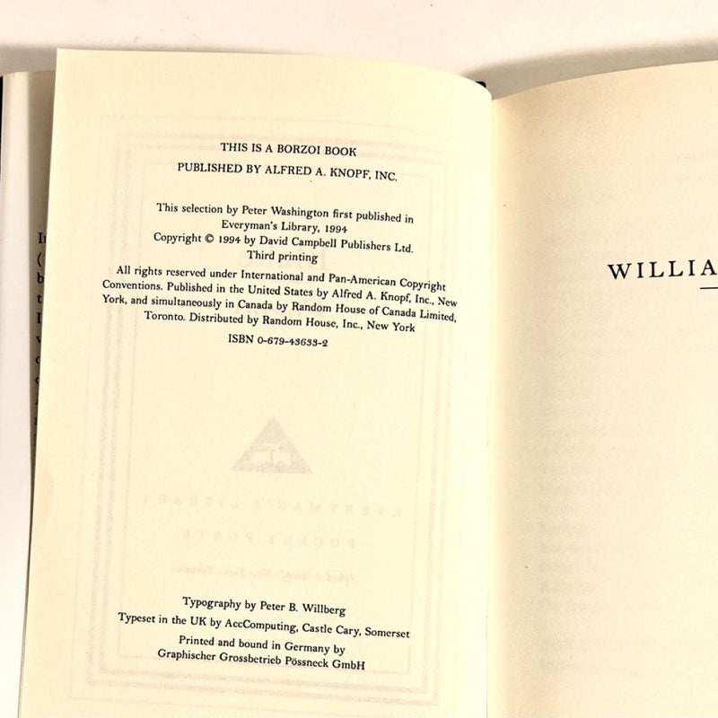 Blake: Poems