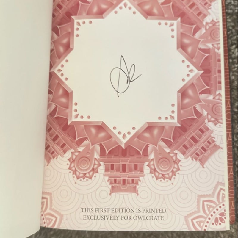 The Ivory Key Owlcrate Signed First Edition