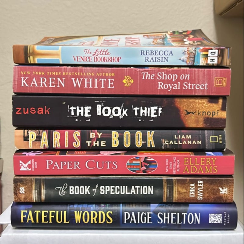 Books about books Bundle (7 books) 