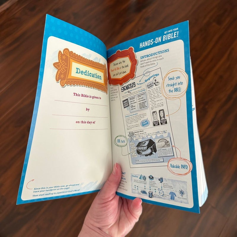 Hands-On Bible [NLT for Kids]