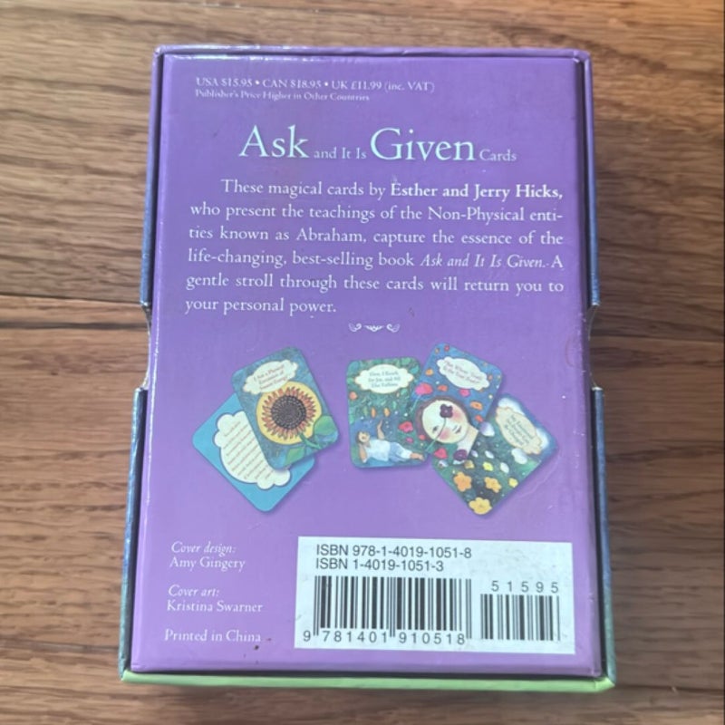 Ask and It Is Given Cards