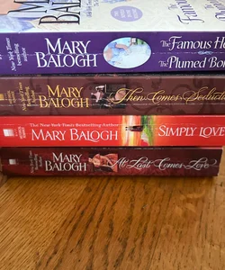 4 Mary Balogh books
