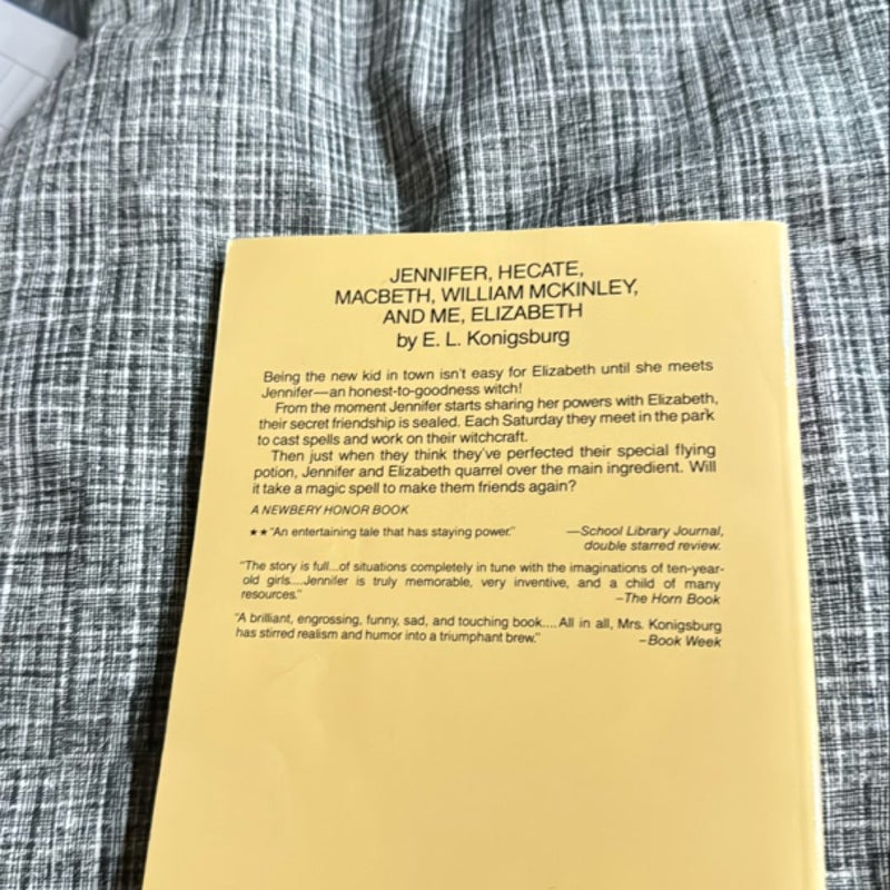 Jennifer, Hecate, Macbeth, William McKinley, and Me, Elizabeth