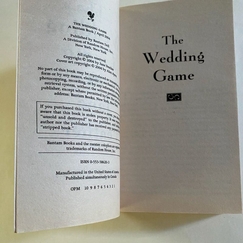 The Wedding Game