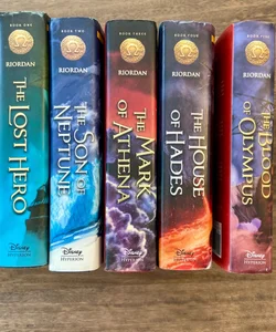 The Heroes of Olympus Series- Book 1-5