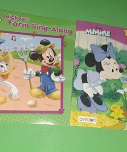 Mickey and Minnie Mouse Childrens Books