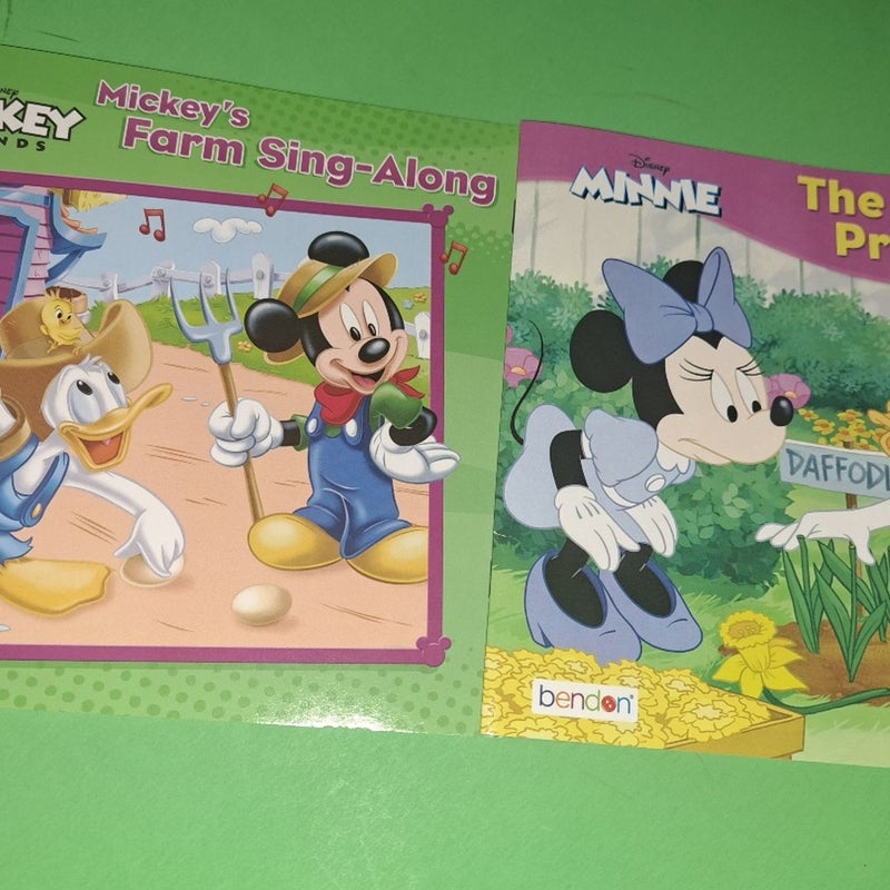 Mickey and Minnie Mouse Childrens Books