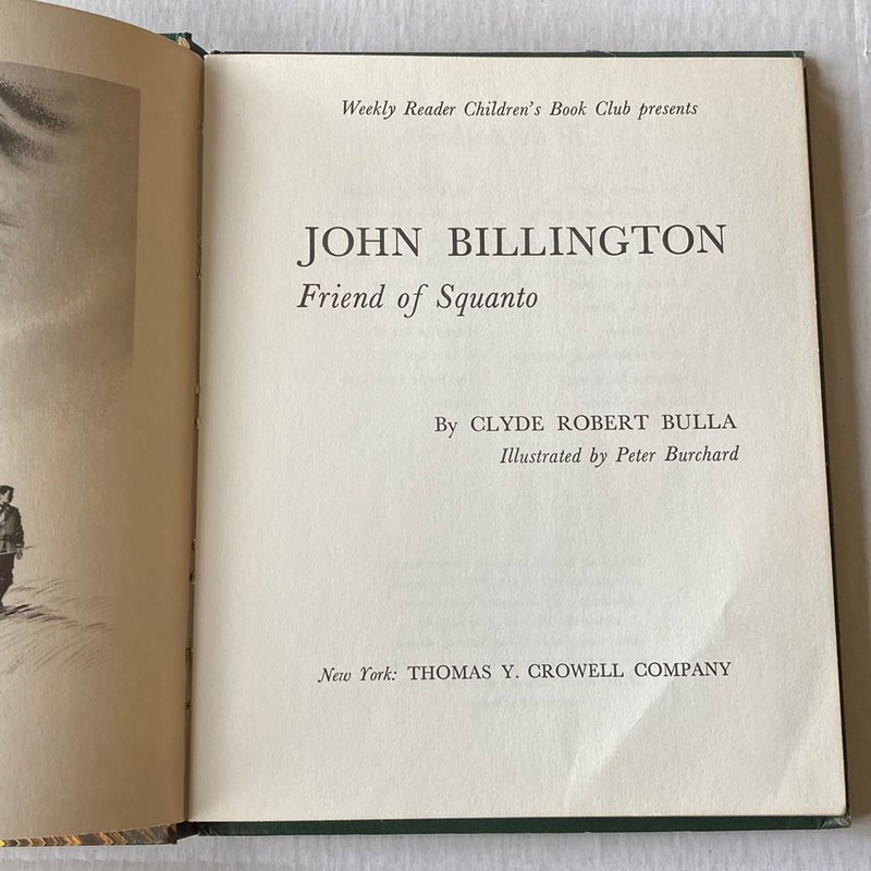John Billington Friend of Squanto
