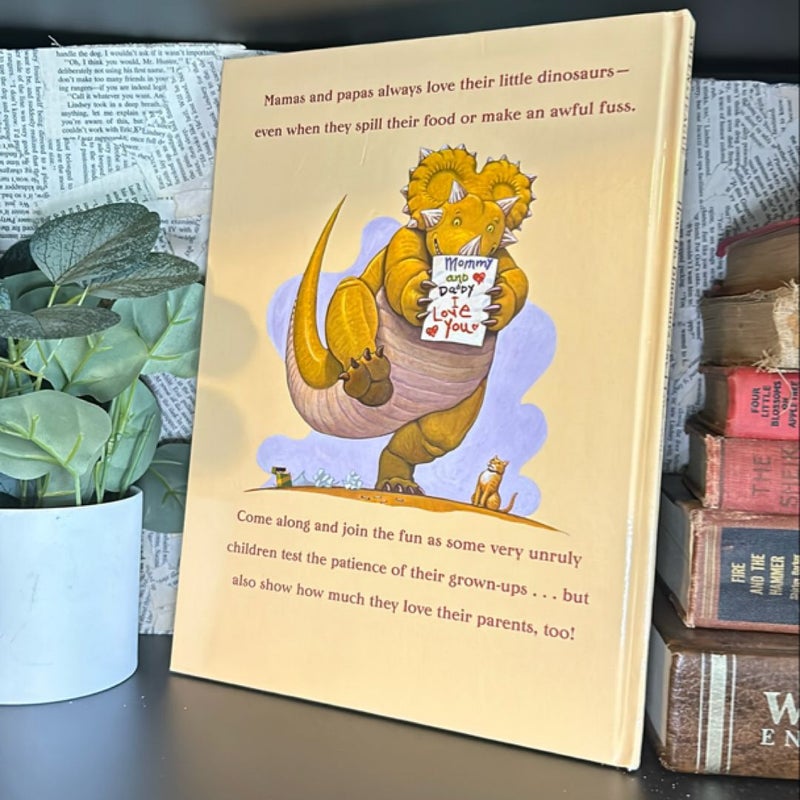 How do dinosaurs say i love you by jane yolen