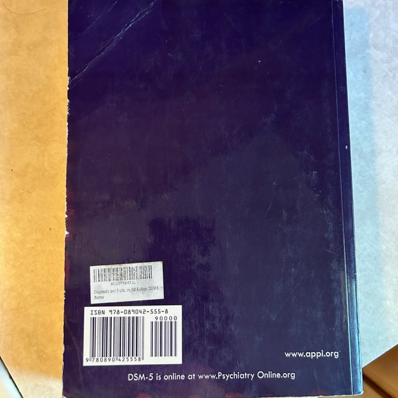 Diagnostic and Statistical Manual of Mental Disorders - DSM-5