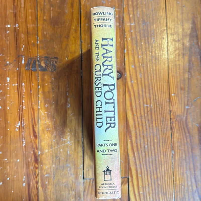 Harry Potter and the Cursed Child Parts One and Two (Special Rehearsal Edition Script)