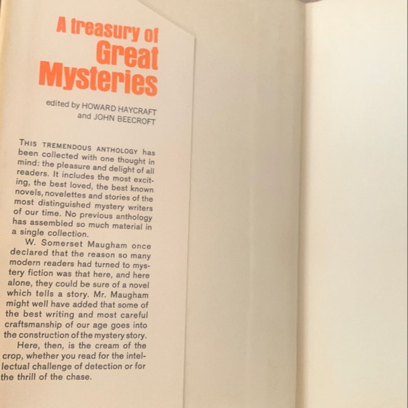 A Treasury of Great Mysteries Vol 2 (1957)