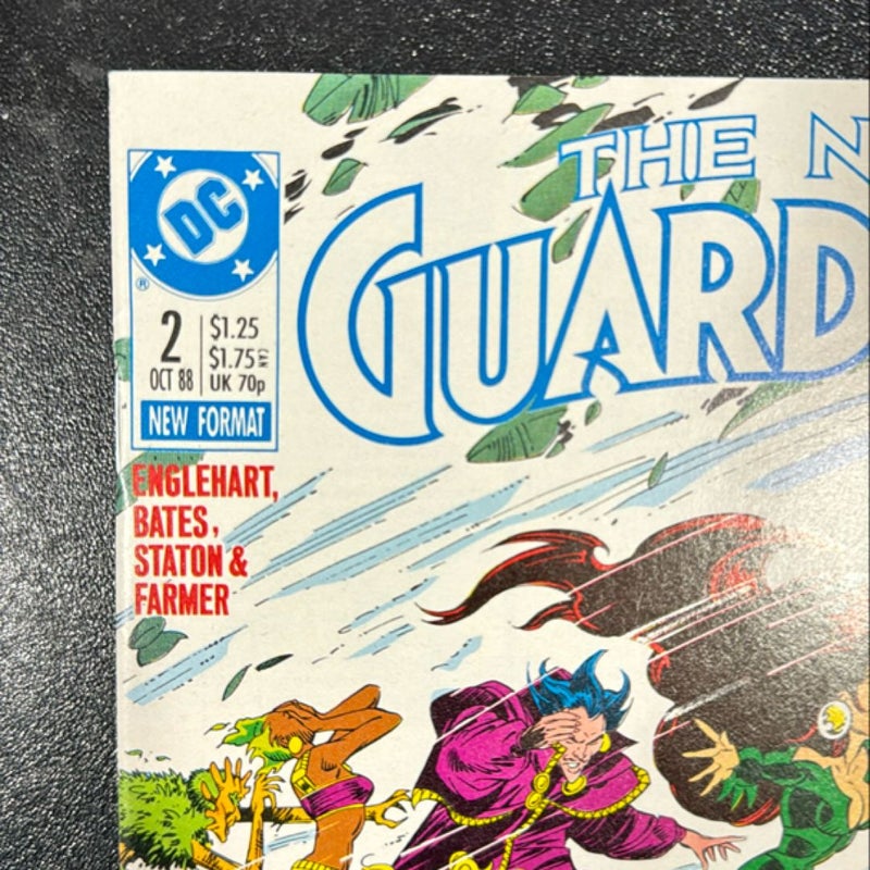 The New Guardians # 2 Jungle Snow Oct 1988 DC Comics