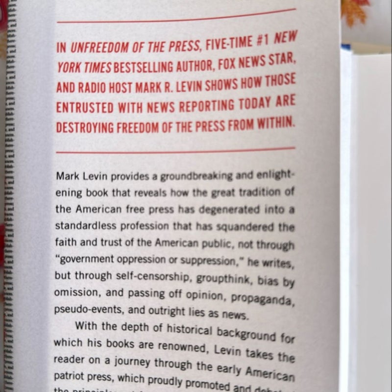 Unfreedom of the Press First Threshold  Editions May 2019